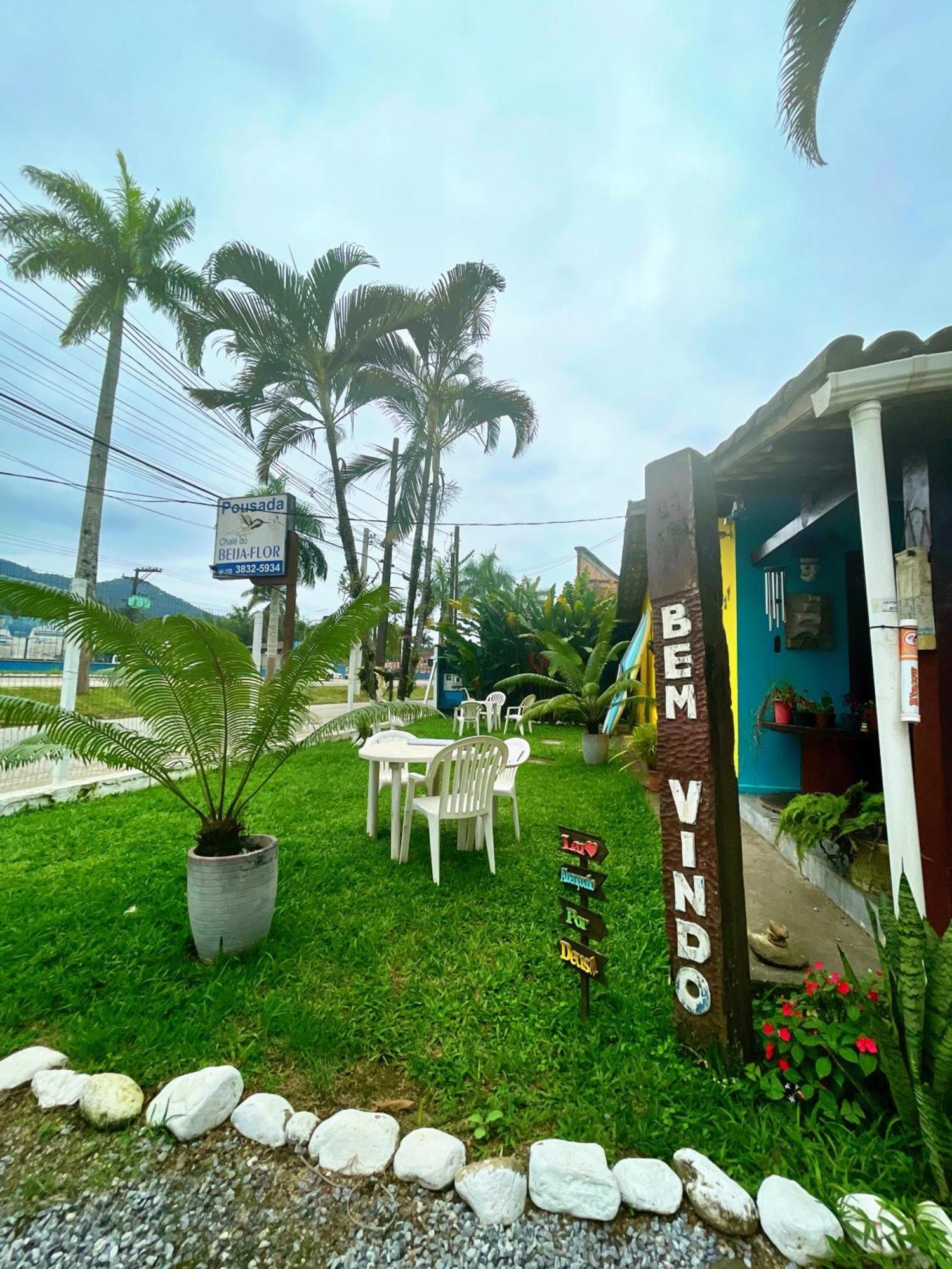 Pousada Chale Do Beija Flor Ubatuba Εξωτερικό φωτογραφία